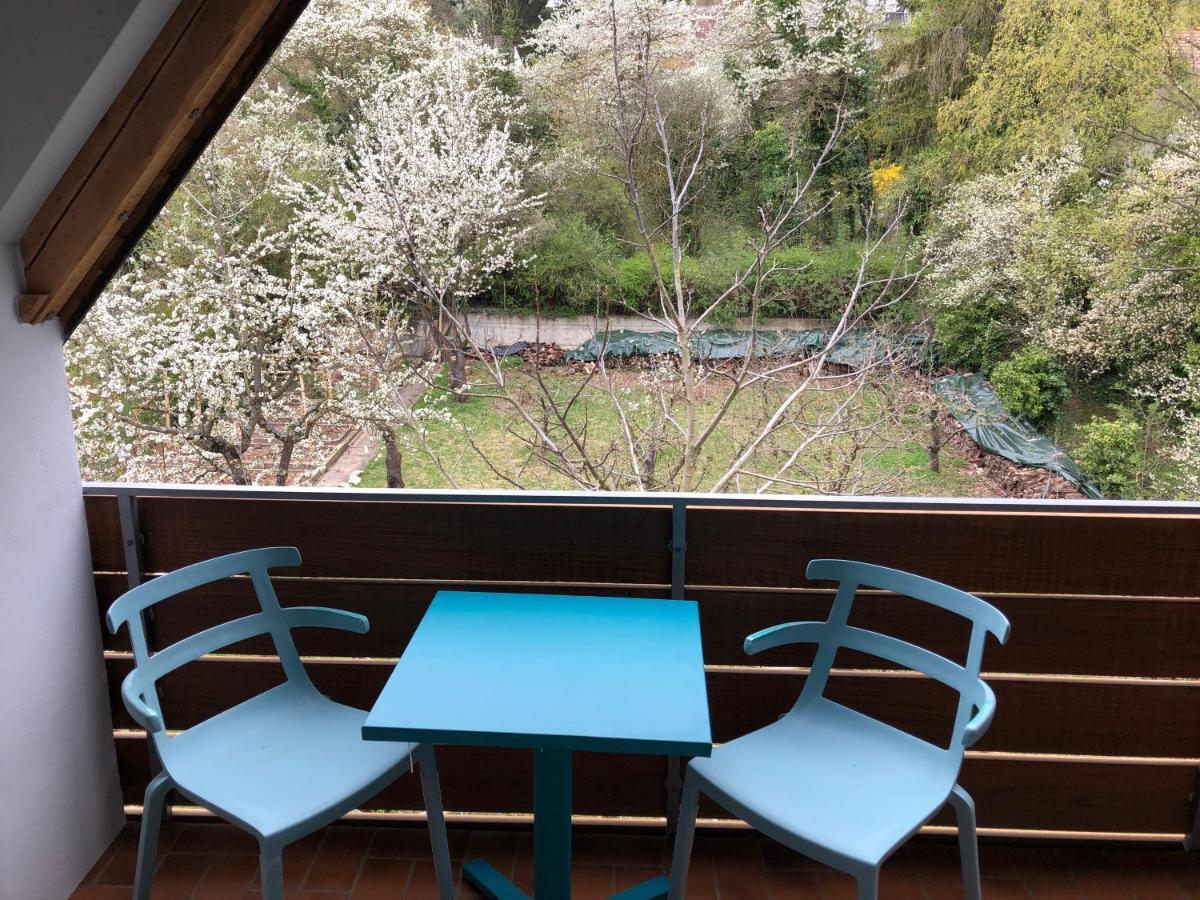Blaues Zimmer Mit Grossem Balkon, Bad Ist Ein Traum, 50 Schritte Zum Radweg Am Main,Ideal For Short Stay Mainstockheim 외부 사진